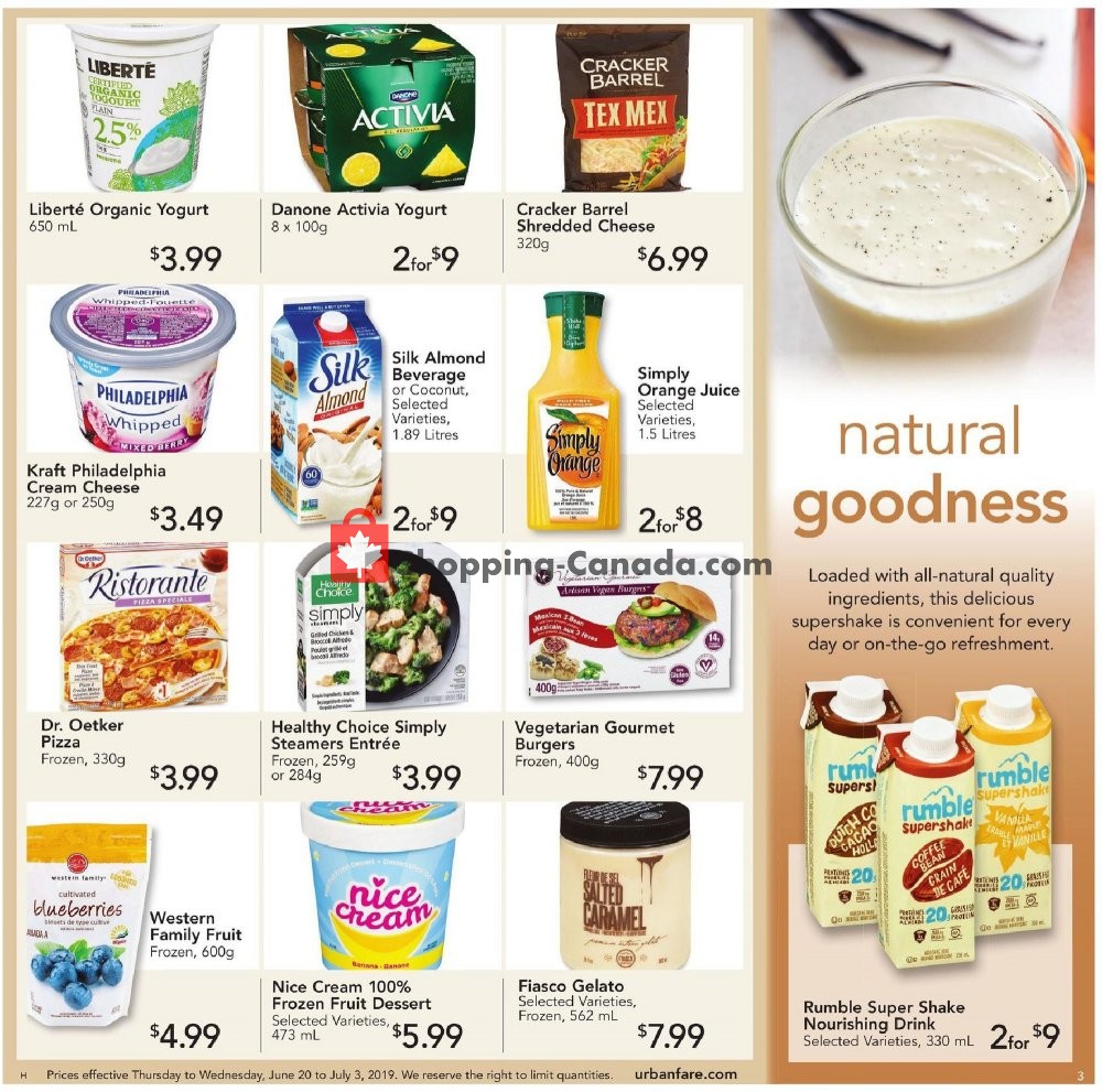 Urban Fare flyer from Thursday June 20, 2019 to Wednesday July 3, 2019 - page 3