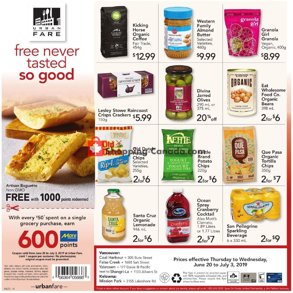 Urban Fare flyer from Thursday June 20, 2019 to Wednesday July 3, 2019 - page 4