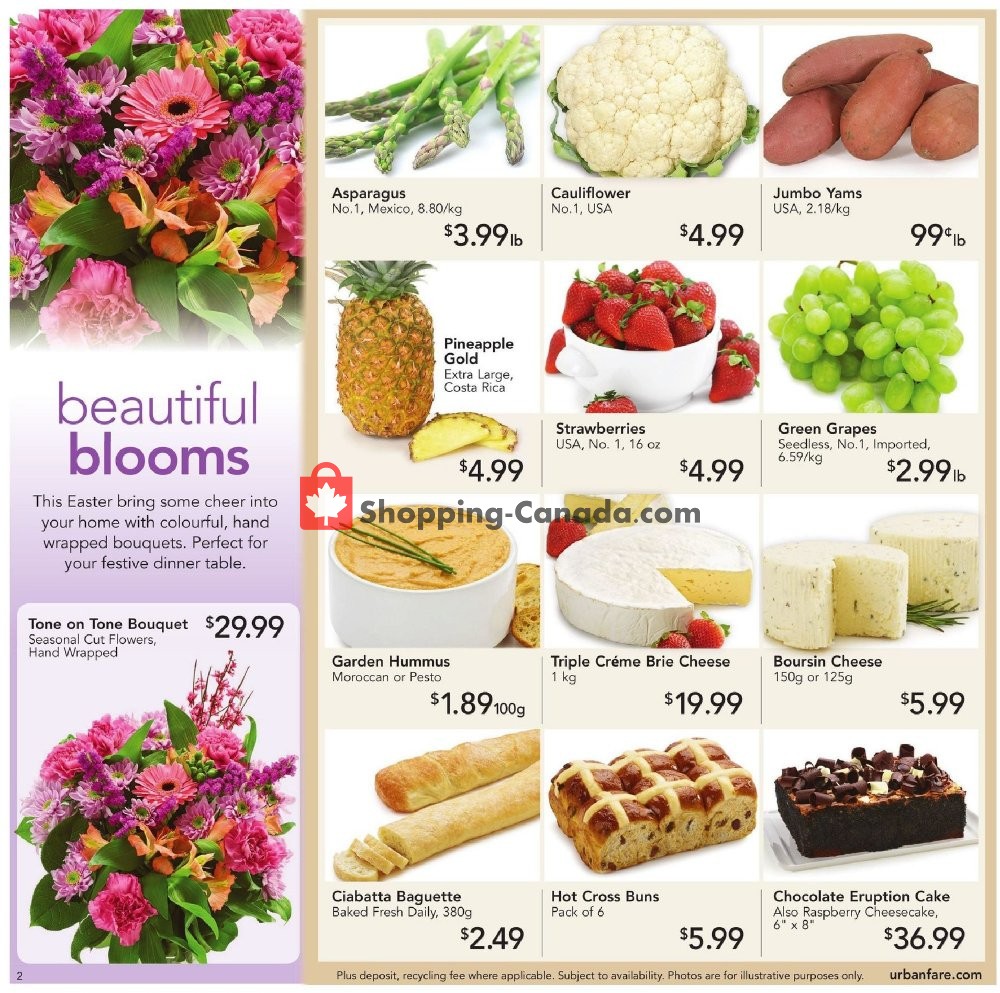 Urban Fare flyer from Thursday April 18, 2019 to Monday April 22, 2019 - page 2