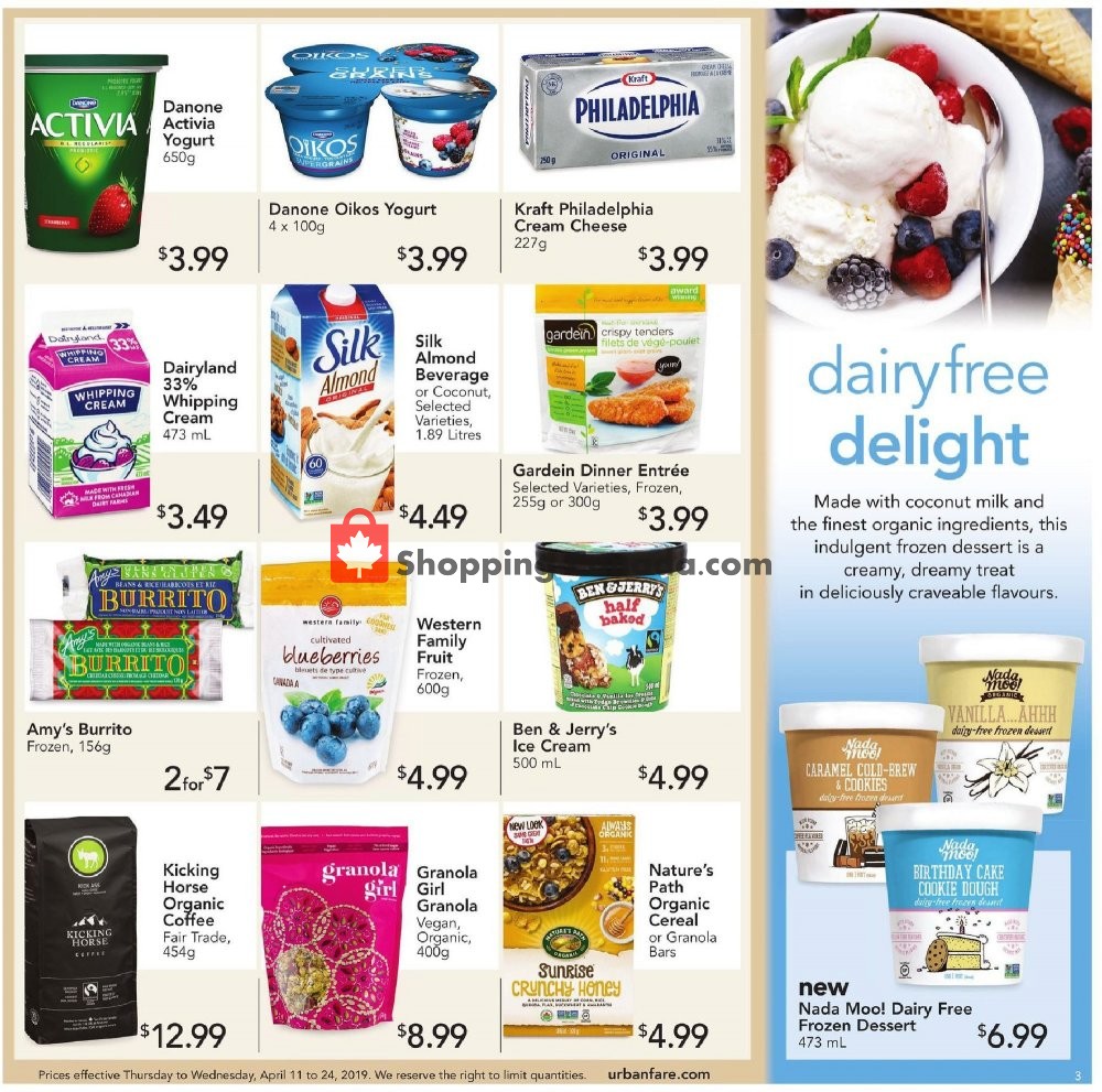 Urban Fare flyer from Thursday April 18, 2019 to Monday April 22, 2019 - page 3