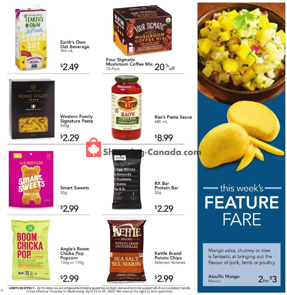 Urban Fare flyer from Thursday April 23, 2020 to Wednesday April 29, 2020 - page 5