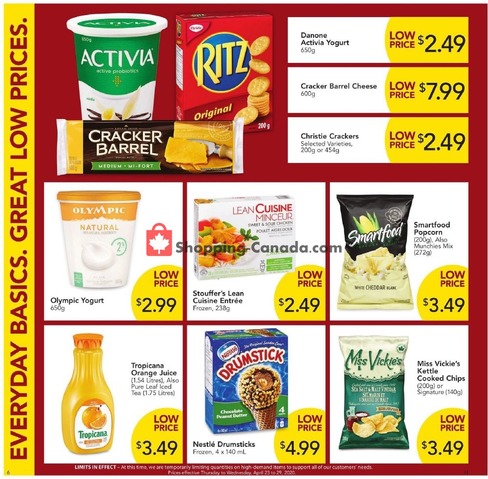 Urban Fare flyer from Thursday April 23, 2020 to Wednesday April 29, 2020 - page 6