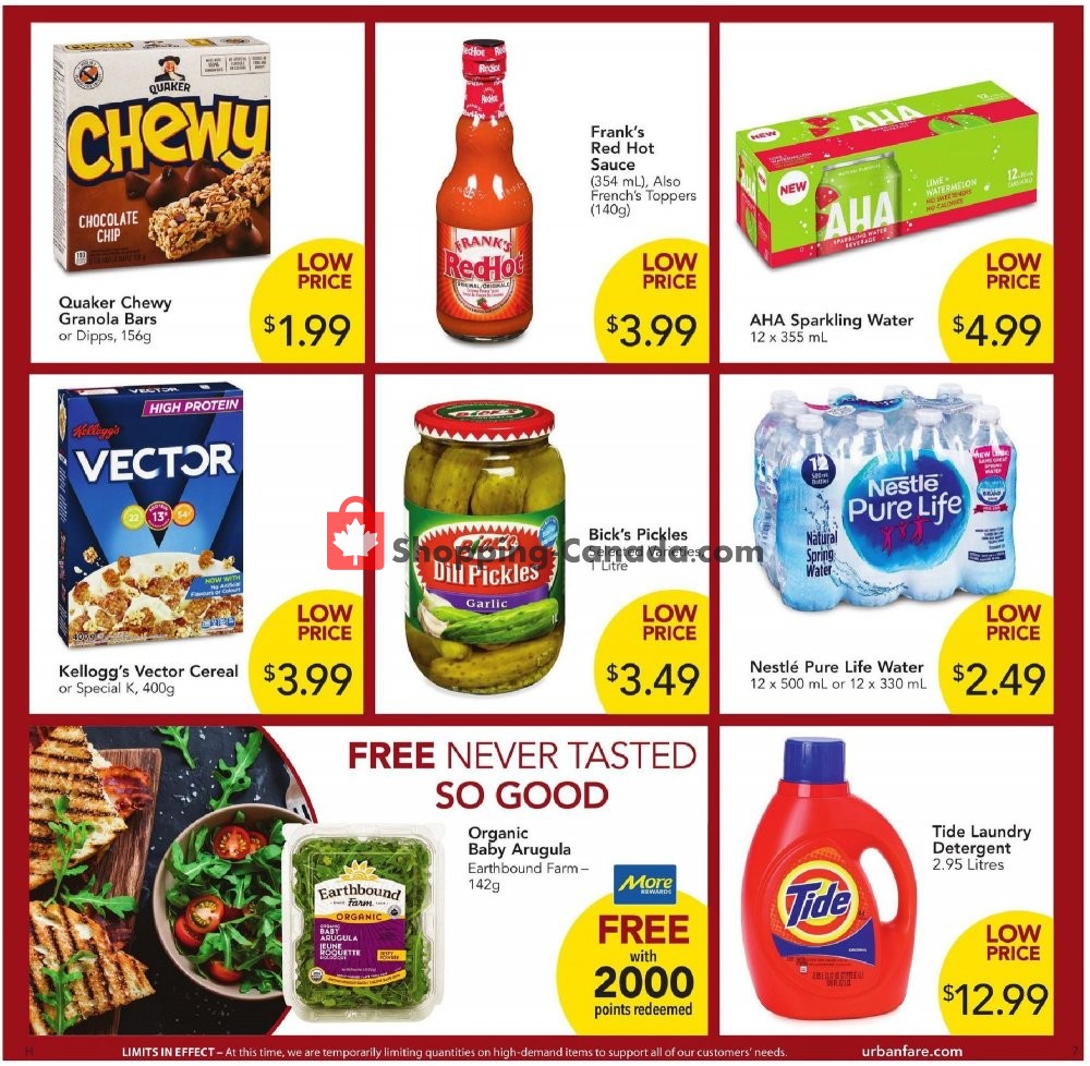 Urban Fare flyer from Thursday April 23, 2020 to Wednesday April 29, 2020 - page 7