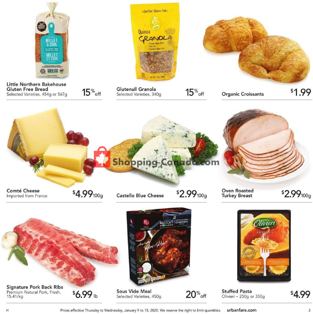 Urban Fare flyer from Thursday January 9, 2020 to Wednesday January 15, 2020 - page 3