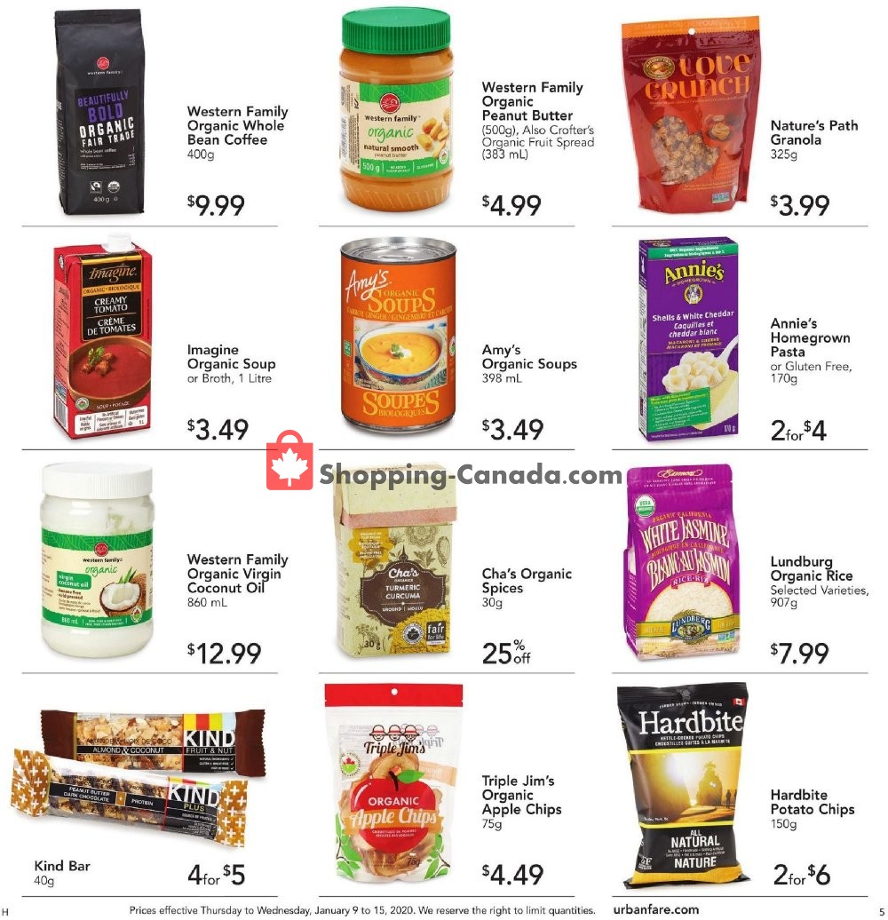 Urban Fare flyer from Thursday January 9, 2020 to Wednesday January 15, 2020 - page 5