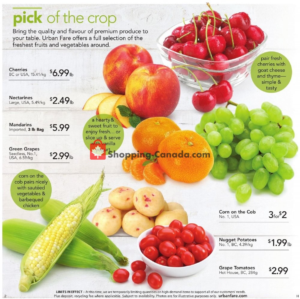 Urban Fare flyer from Thursday July 30, 2020 to Wednesday August 5, 2020 - page 2