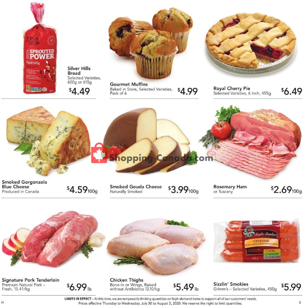 Urban Fare flyer from Thursday July 30, 2020 to Wednesday August 5, 2020 - page 3
