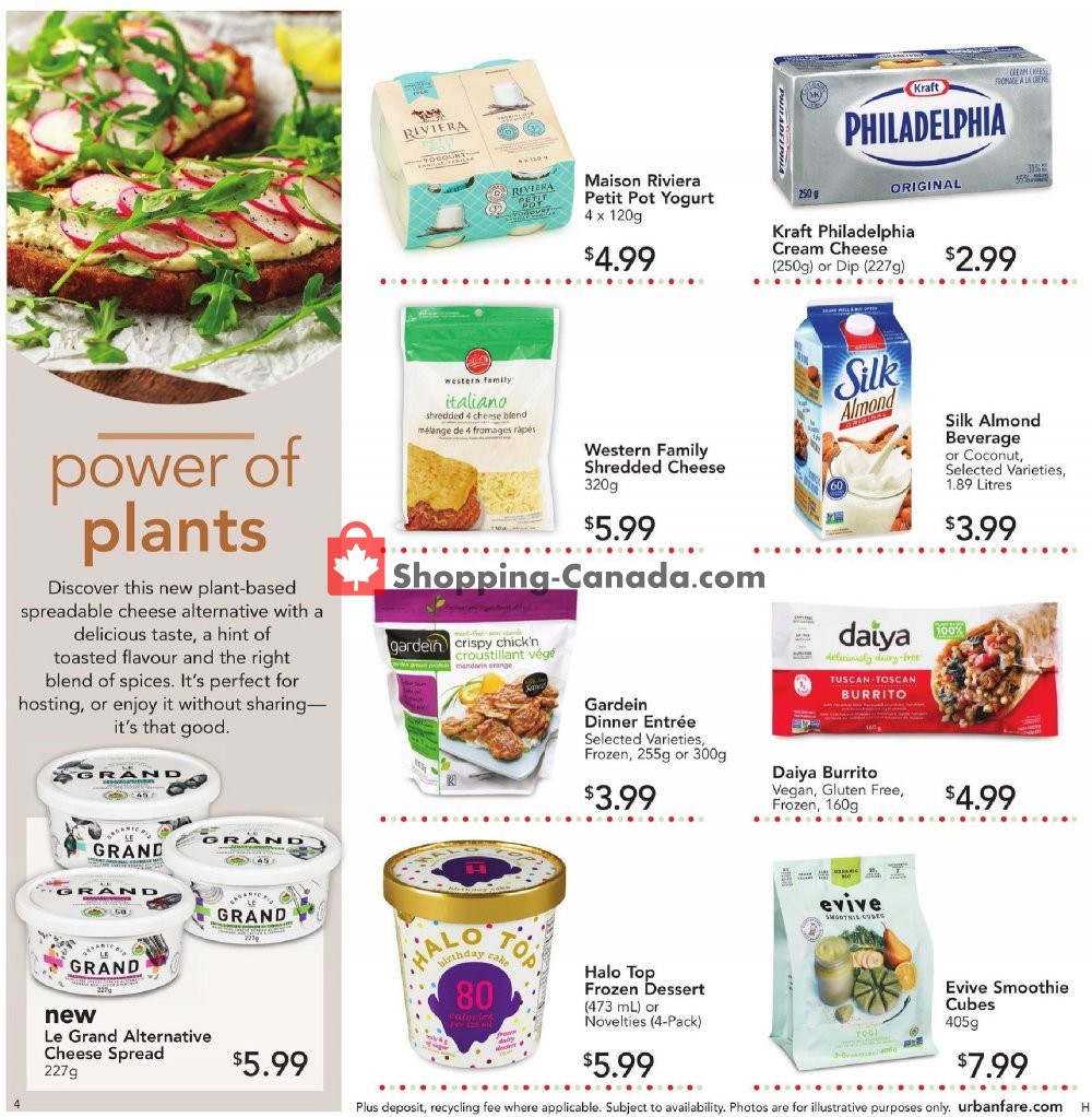 Urban Fare flyer from Thursday November 7, 2019 to Wednesday November 13, 2019 - page 4