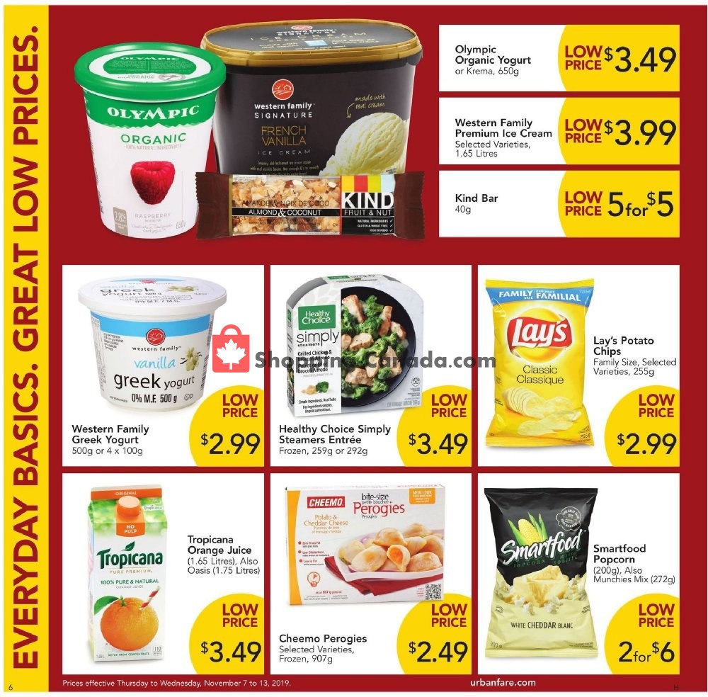 Urban Fare flyer from Thursday November 7, 2019 to Wednesday November 13, 2019 - page 6