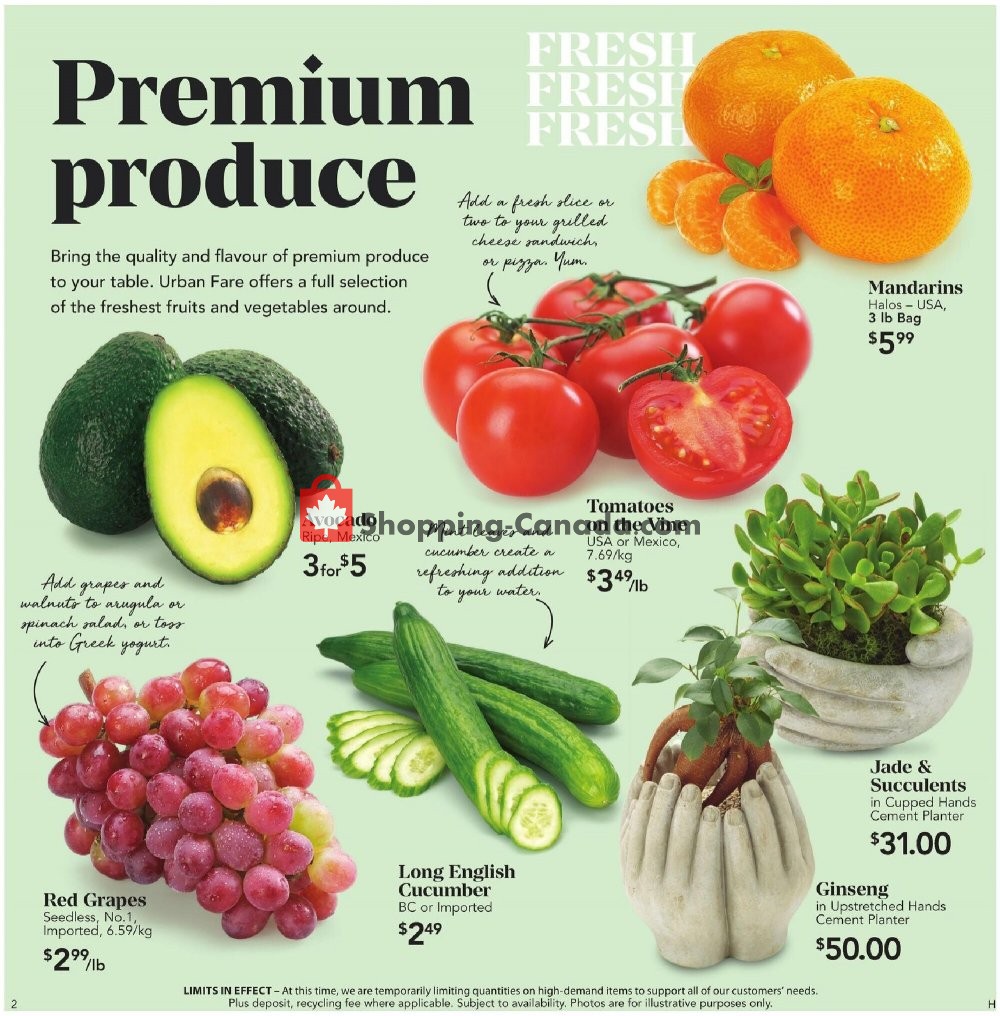 Urban Fare flyer from Thursday January 21, 2021 to Wednesday January 27, 2021 - page 2