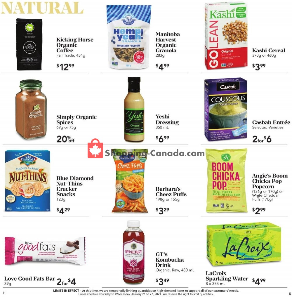 Urban Fare flyer from Thursday January 21, 2021 to Wednesday January 27, 2021 - page 5