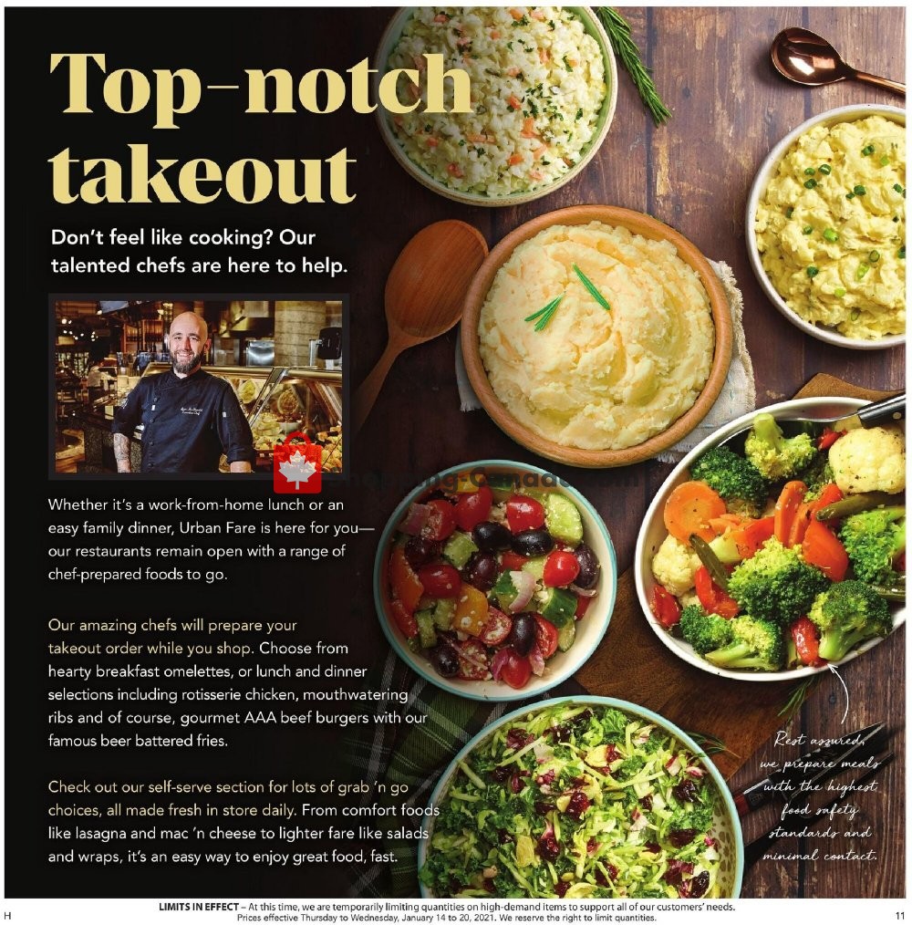 Urban Fare flyer from Thursday January 14, 2021 to Wednesday January 20, 2021 - page 11