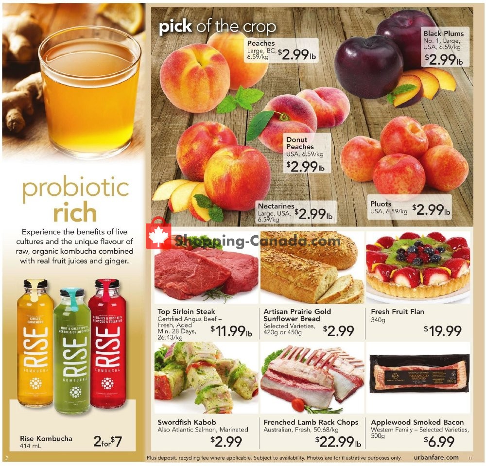 Urban Fare flyer from Thursday August 8, 2019 to Wednesday August 14, 2019 - page 2