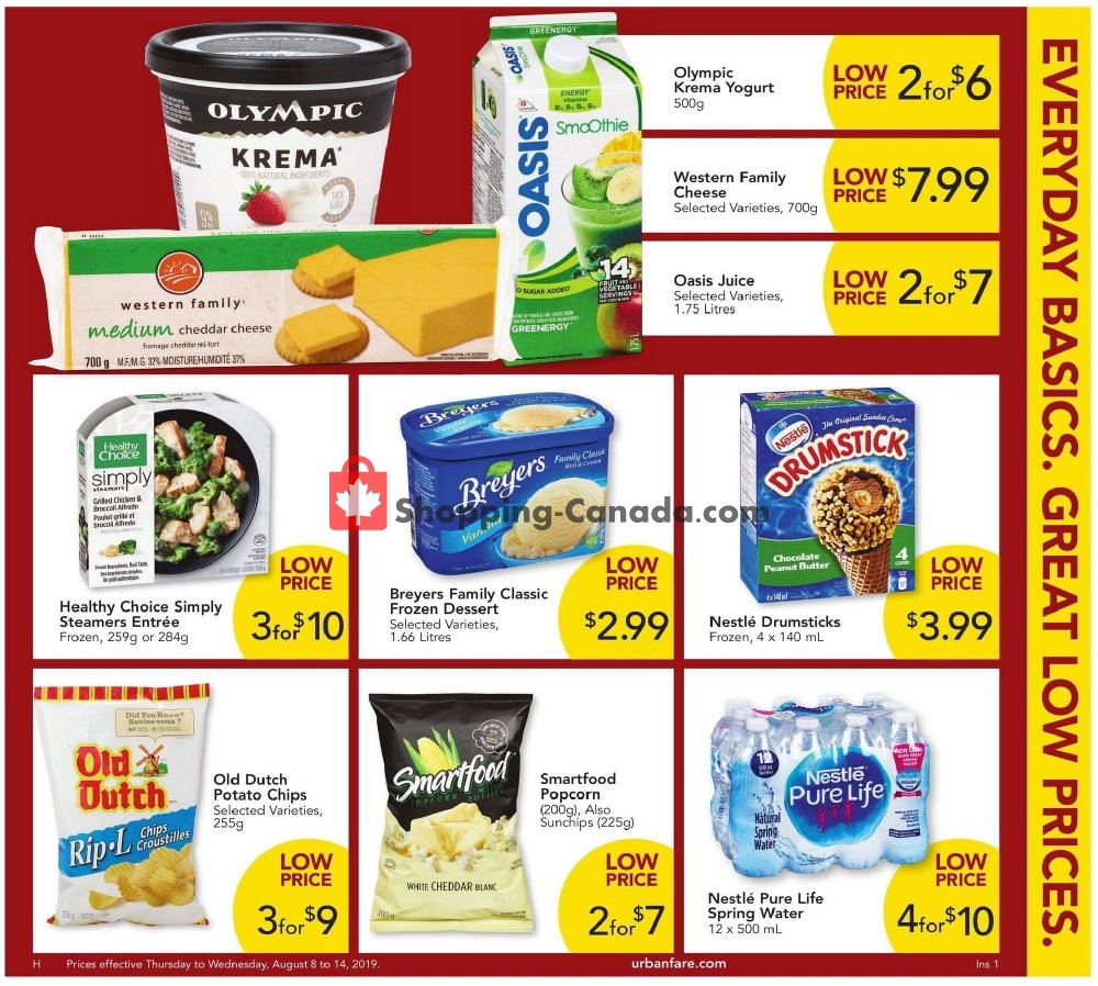 Urban Fare flyer from Thursday August 8, 2019 to Wednesday August 14, 2019 - page 3