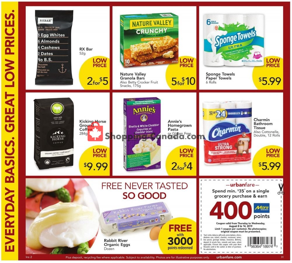 Urban Fare flyer from Thursday August 8, 2019 to Wednesday August 14, 2019 - page 4