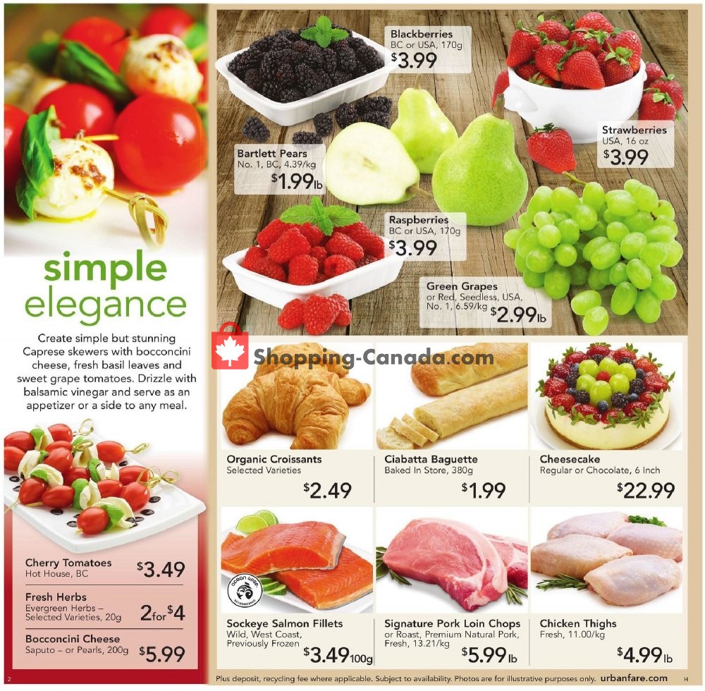 Urban Fare flyer from Thursday October 3, 2019 to Wednesday October 9, 2019 - page 2