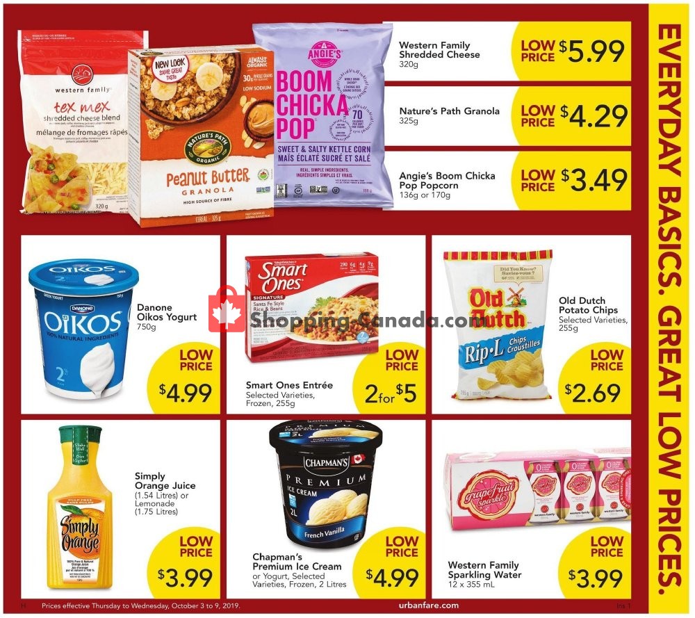 Urban Fare flyer from Thursday October 3, 2019 to Wednesday October 9, 2019 - page 3