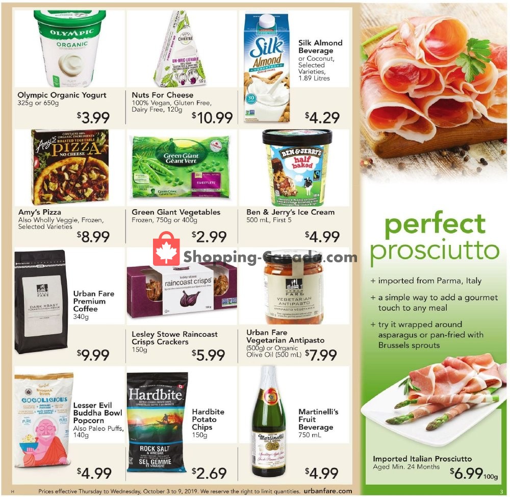 Urban Fare flyer from Thursday October 3, 2019 to Wednesday October 9, 2019 - page 5