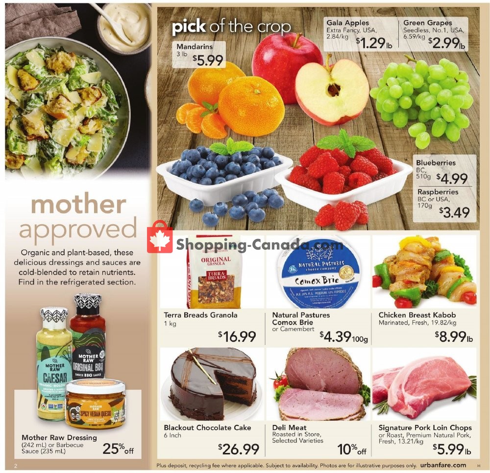 Urban Fare flyer from Thursday September 5, 2019 to Wednesday September 11, 2019 - page 2