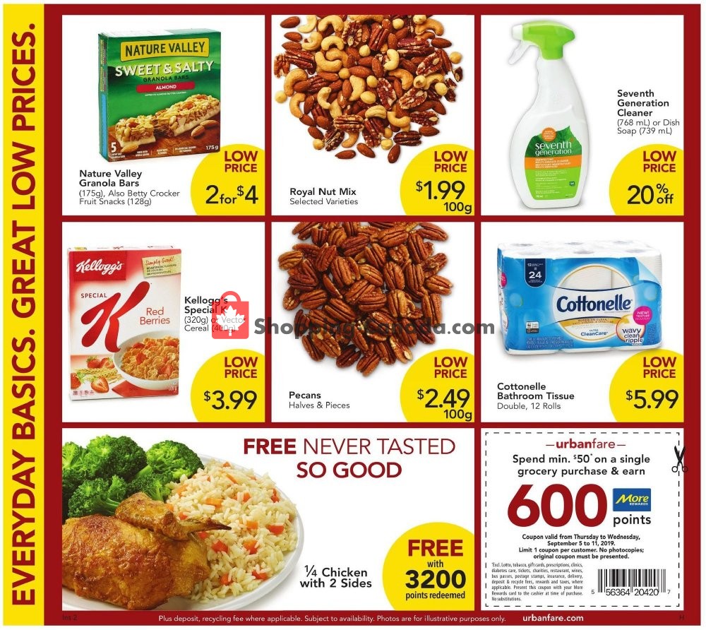 Urban Fare flyer from Thursday September 5, 2019 to Wednesday September 11, 2019 - page 4
