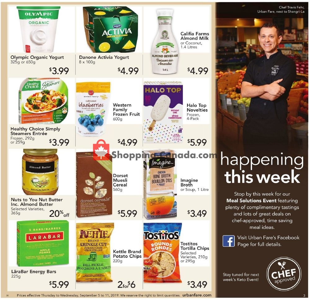 Urban Fare flyer from Thursday September 5, 2019 to Wednesday September 11, 2019 - page 5