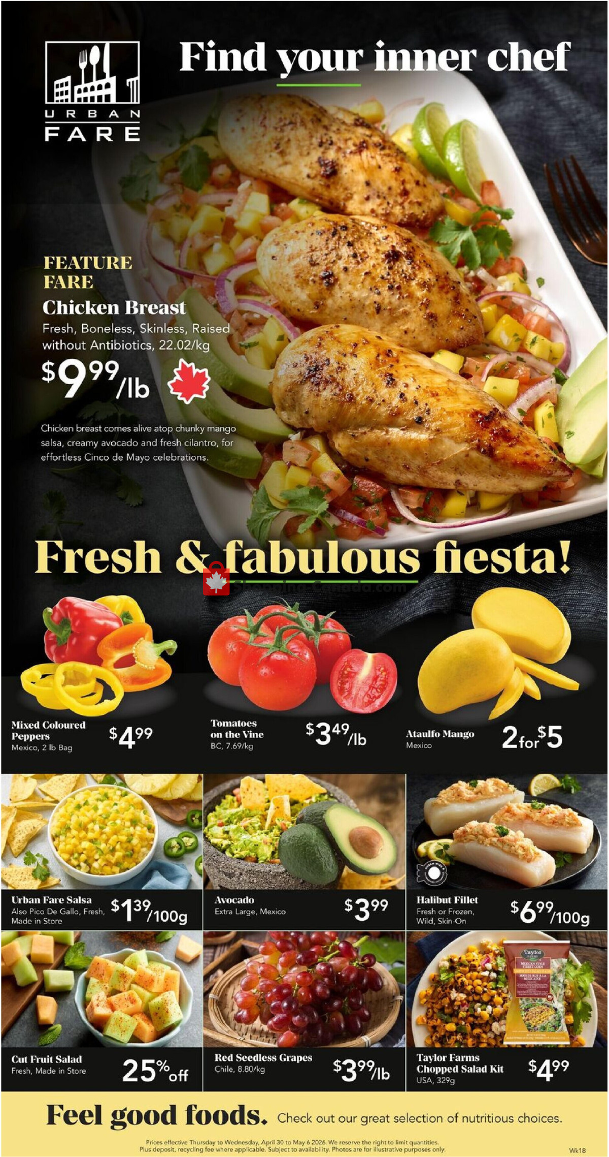 Urban Fare flyer from Thursday April 30, 2026 to Wednesday May 6, 2026 - page 1