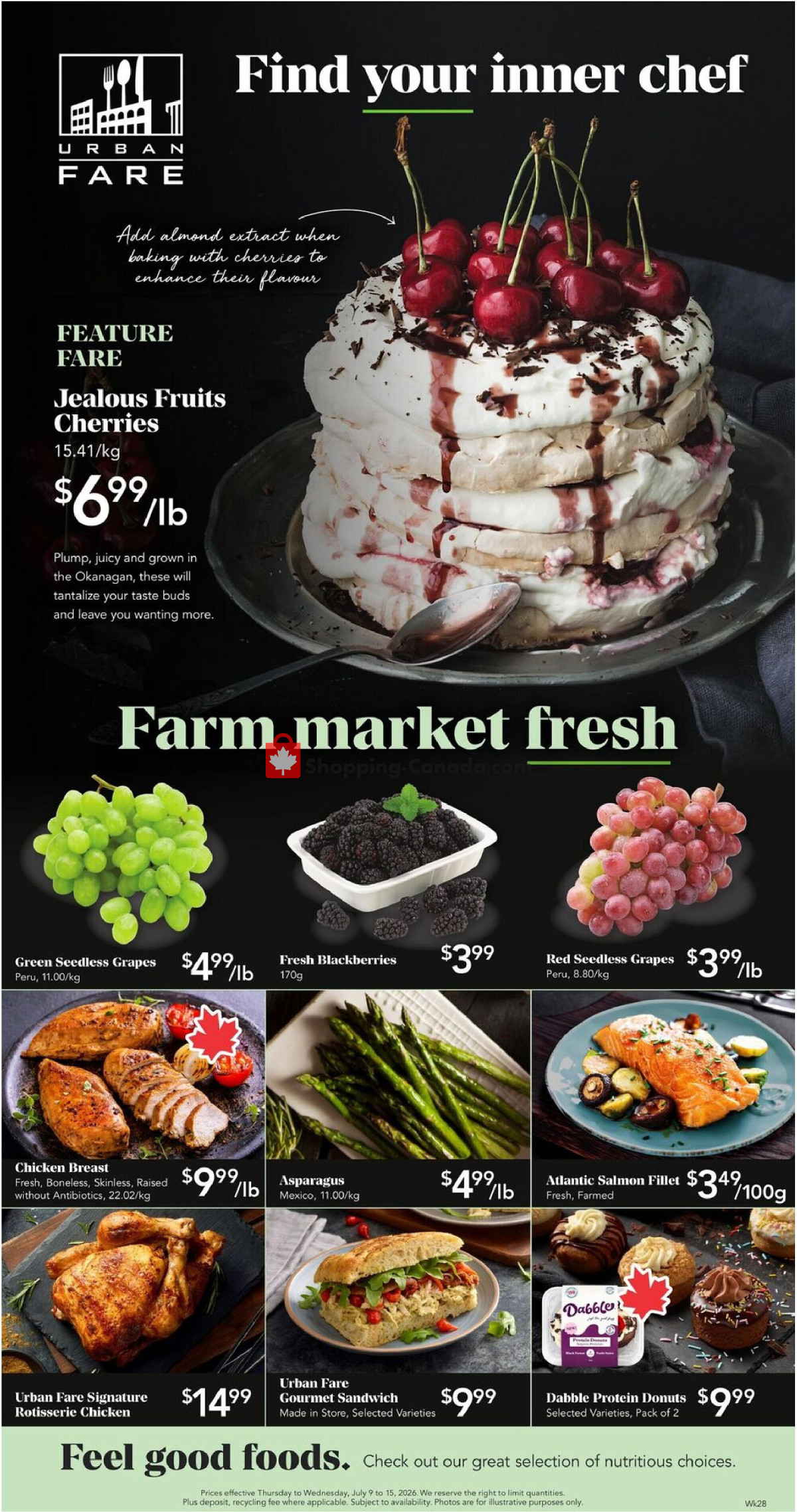 Urban Fare flyer from Thursday July 9, 2026 to Wednesday July 15, 2026 - page 1