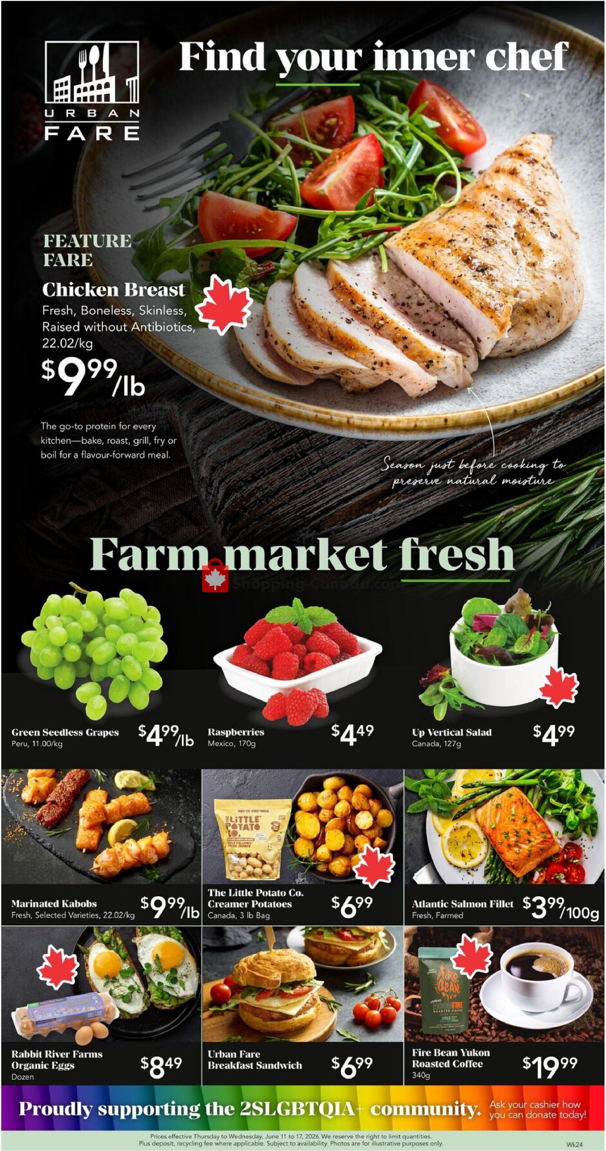 Urban Fare flyer from Thursday June 11, 2026 to Wednesday June 17, 2026 - page 1