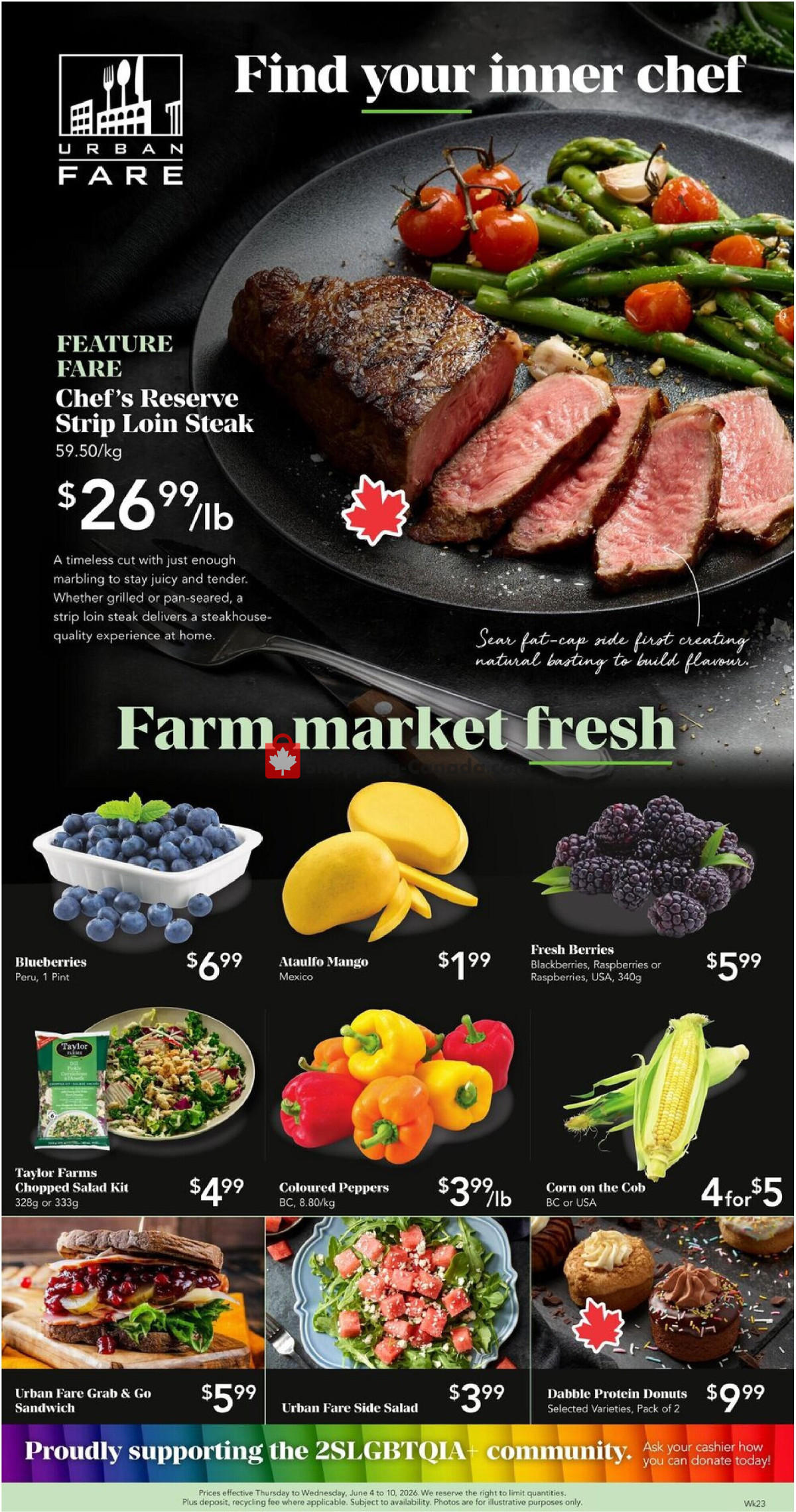 Urban Fare flyer from Thursday June 4, 2026 to Wednesday June 10, 2026 - page 1