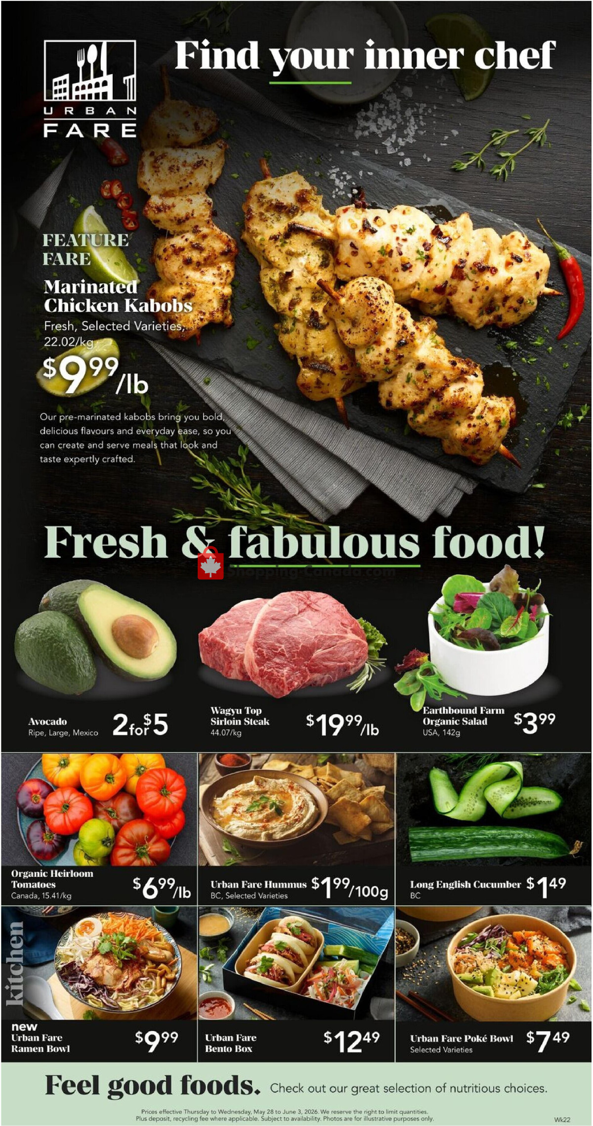 Urban Fare flyer from Thursday May 28, 2026 to Wednesday June 3, 2026 - page 1