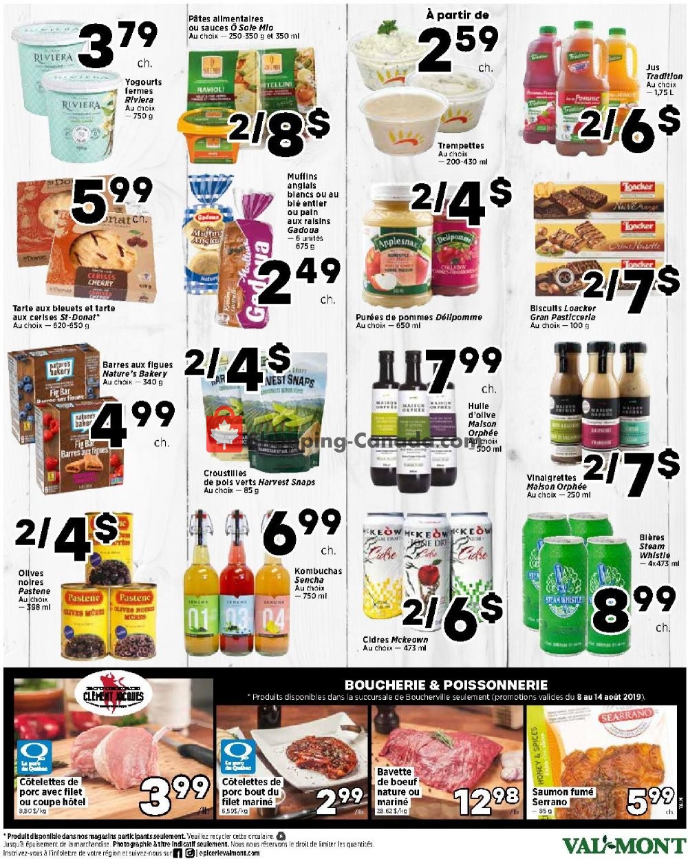 Val-Mont flyer from Thursday August 8, 2019 to Wednesday August 14, 2019 - page 3