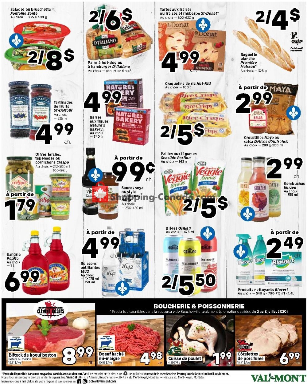 Val-Mont flyer from Thursday July 2, 2020 to Wednesday July 8, 2020 - page 3