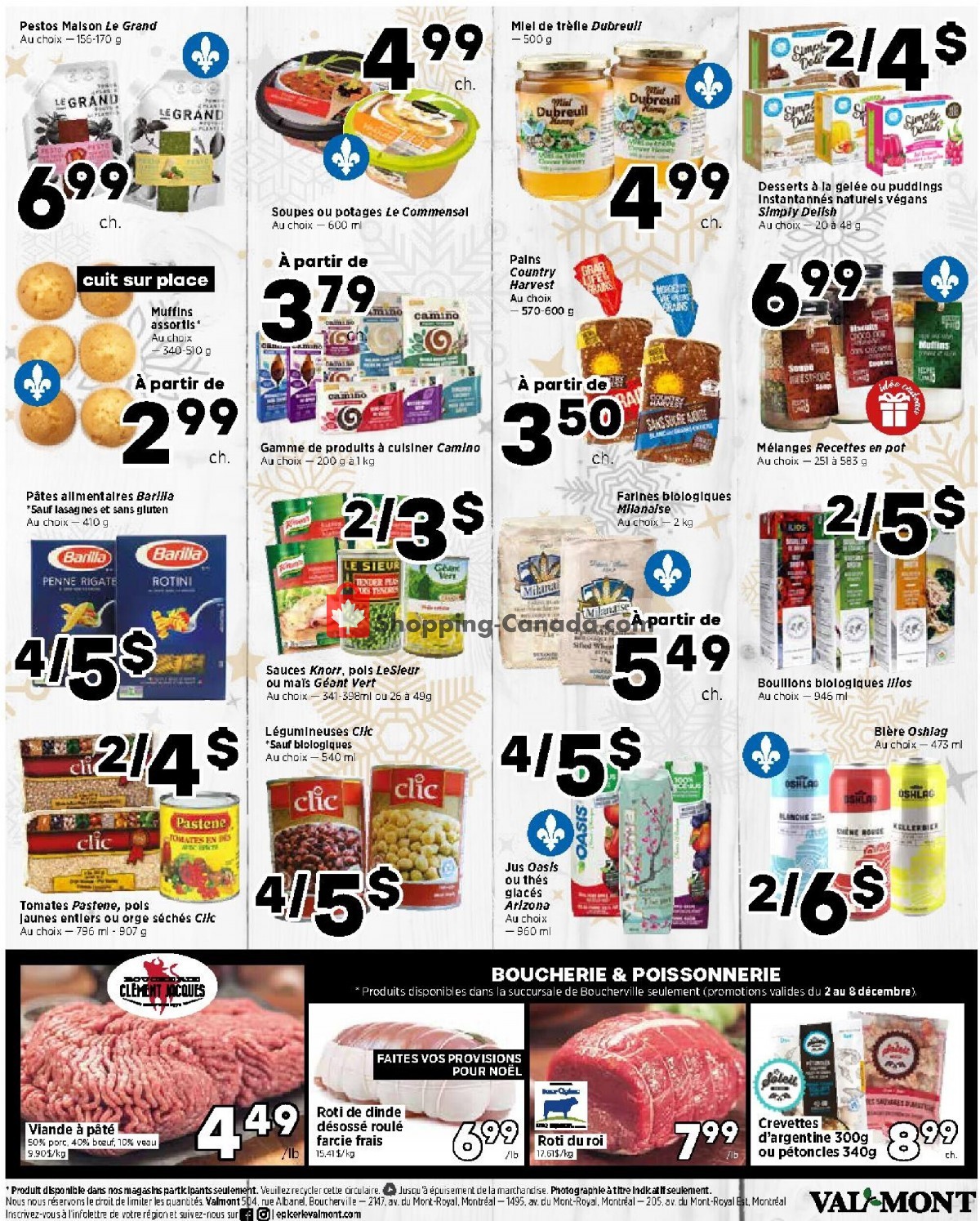 Val-Mont flyer from Thursday December 2, 2021 to Wednesday December 8, 2021 - page 3
