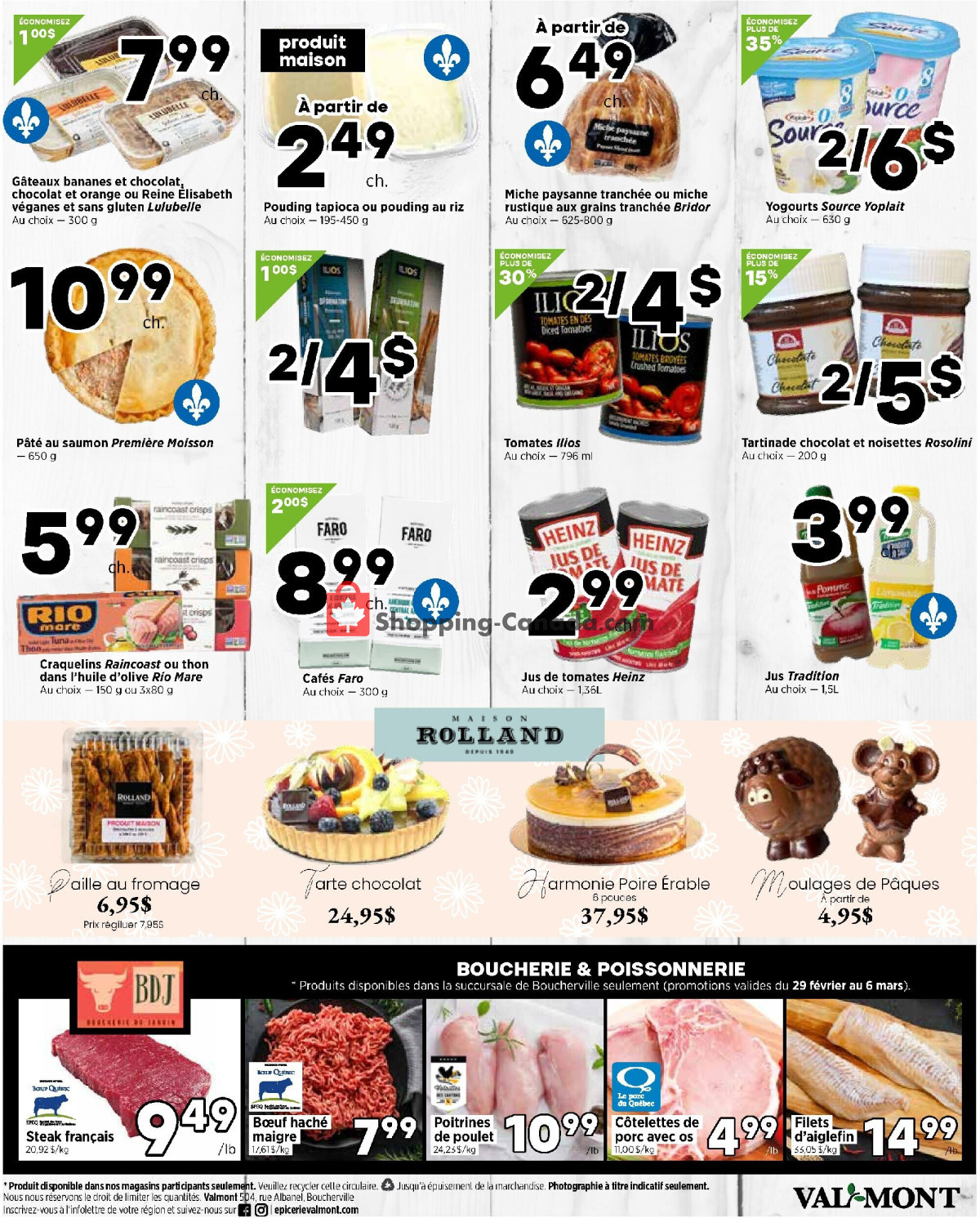 Val-Mont flyer from Thursday February 29, 2024 to Wednesday March 6, 2024 - page 3
