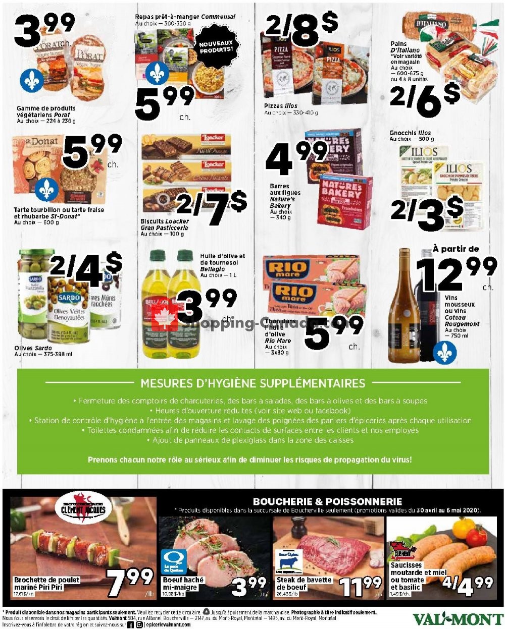 Val-Mont flyer from Thursday April 30, 2020 to Wednesday May 6, 2020 - page 3