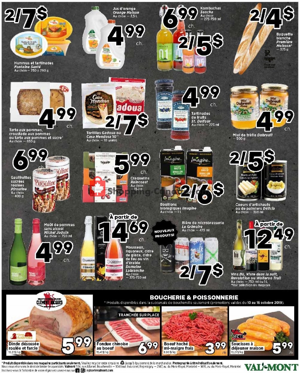 Val-Mont flyer from Thursday October 10, 2019 to Wednesday October 16, 2019 - page 3