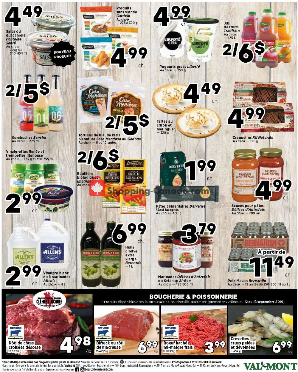 Val-Mont flyer from Thursday September 12, 2019 to Wednesday September 18, 2019 - page 3
