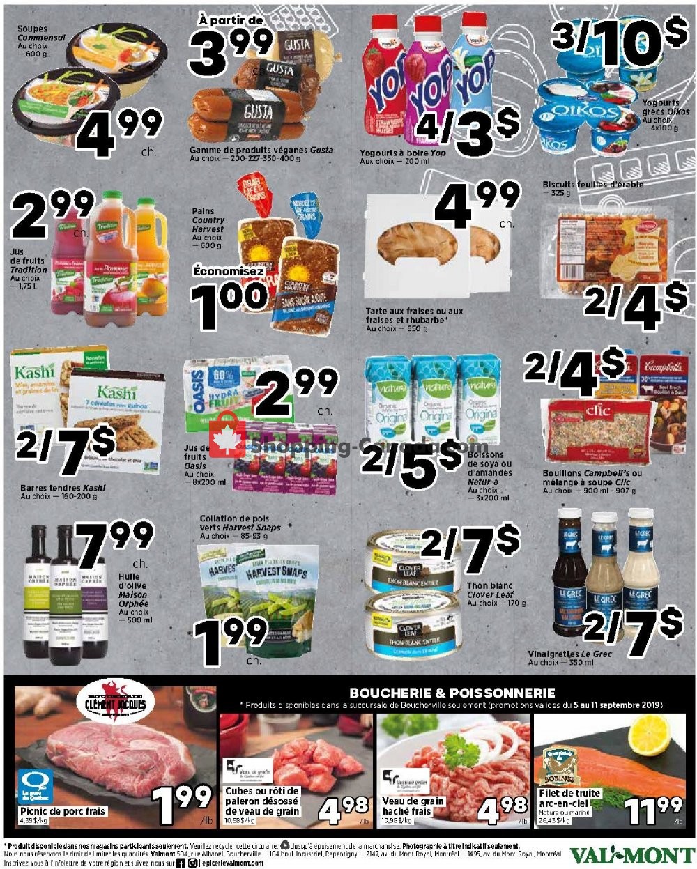 Val-Mont flyer from Thursday September 5, 2019 to Wednesday September 11, 2019 - page 3