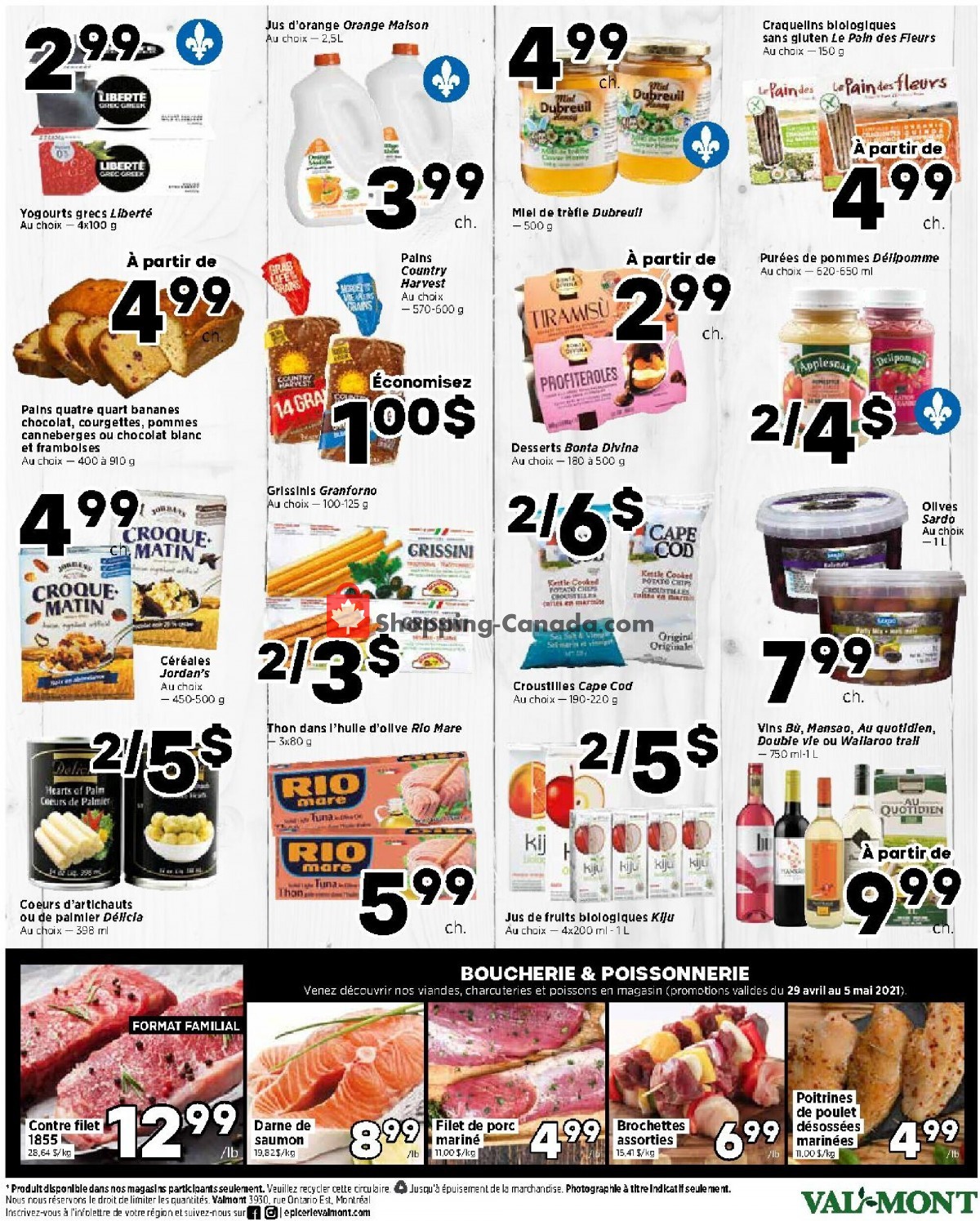 Val-Mont flyer from Thursday April 29, 2021 to Wednesday May 5, 2021 - page 3
