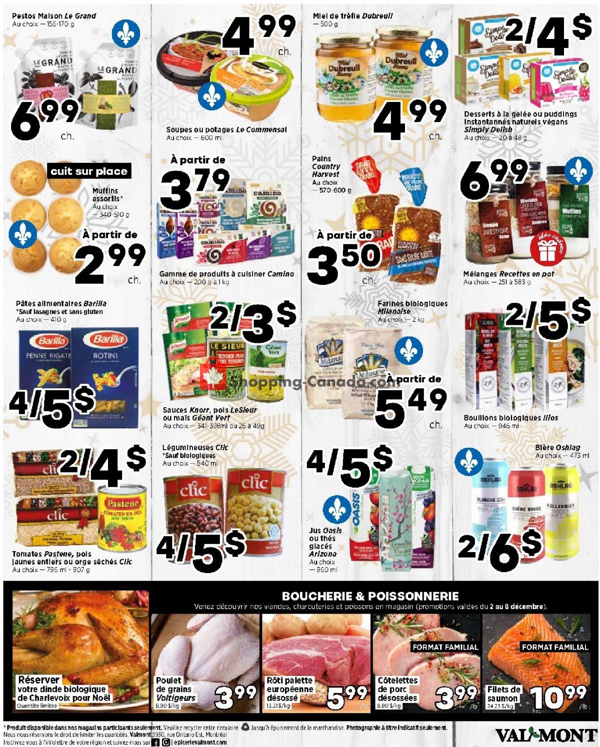 Val-Mont flyer from Thursday December 2, 2021 to Wednesday December 8, 2021 - page 3