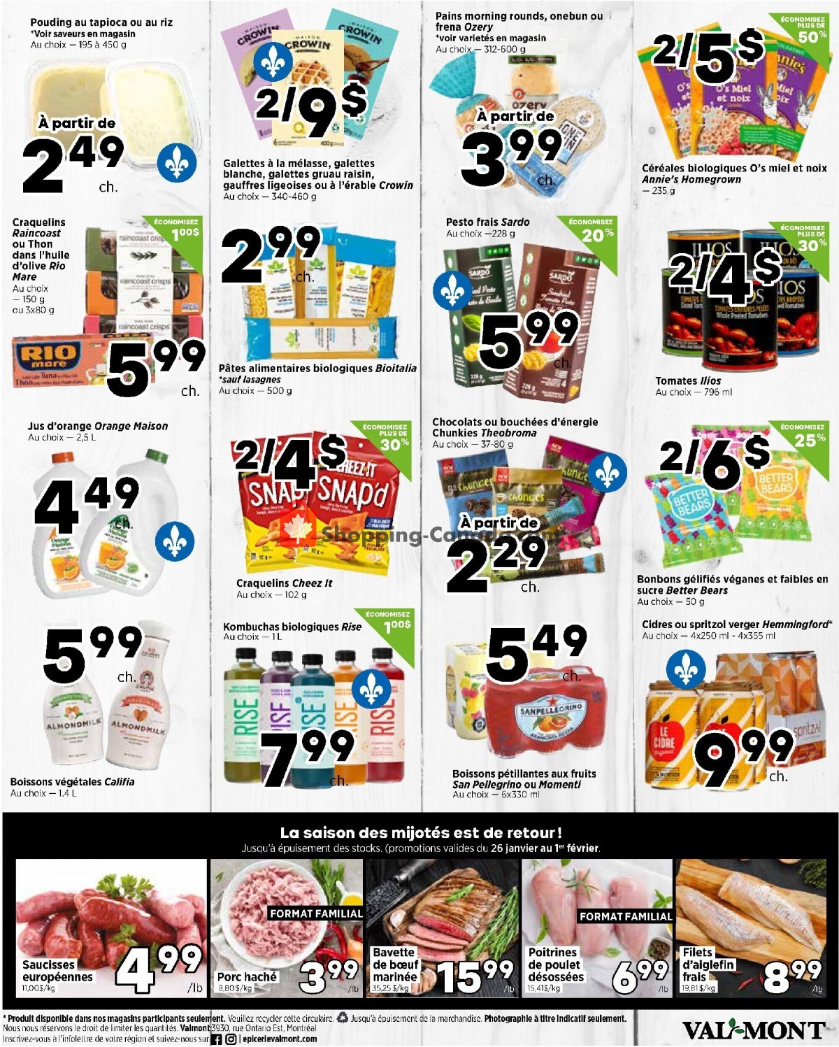 Val-Mont flyer from Thursday January 26, 2023 to Wednesday February 1, 2023 - page 3