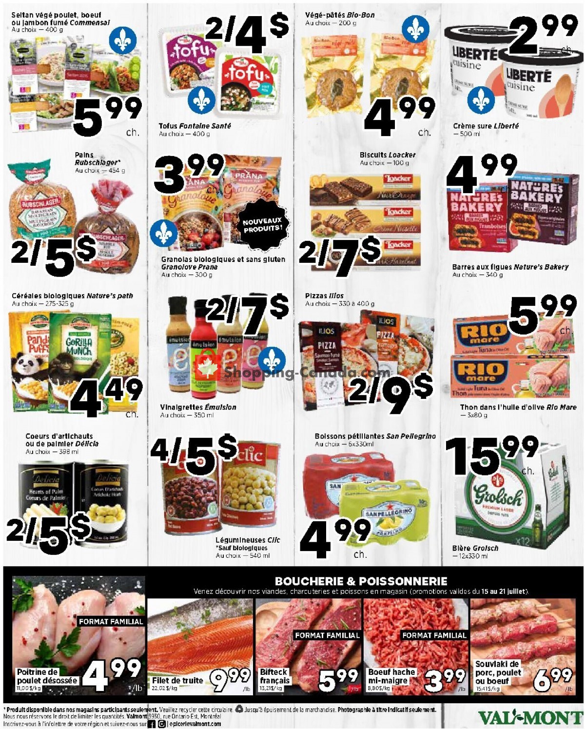Val-Mont flyer from Thursday July 15, 2021 to Wednesday July 21, 2021 - page 3