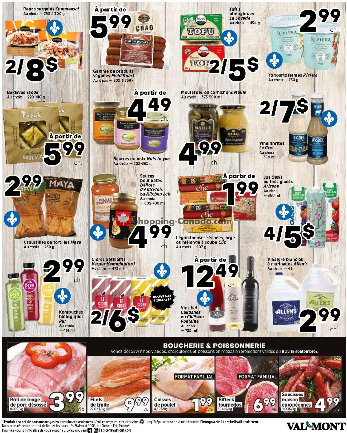 Val-Mont flyer from Thursday September 9, 2021 to Wednesday September 15, 2021 - page 3