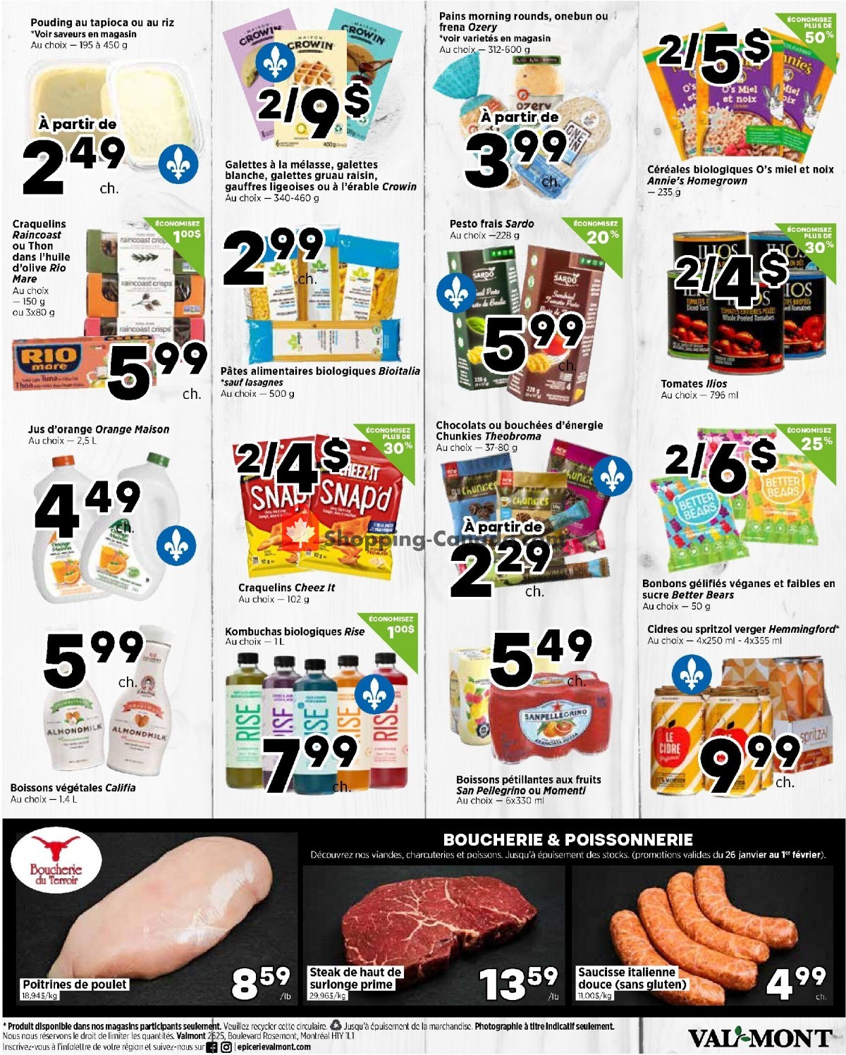 Val-Mont flyer from Thursday January 26, 2023 to Wednesday February 1, 2023 - page 3