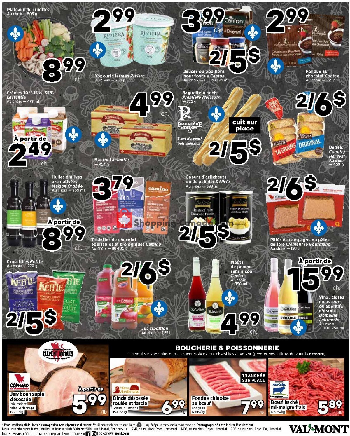 Val-Mont flyer from Thursday October 7, 2021 to Wednesday October 13, 2021 - page 3
