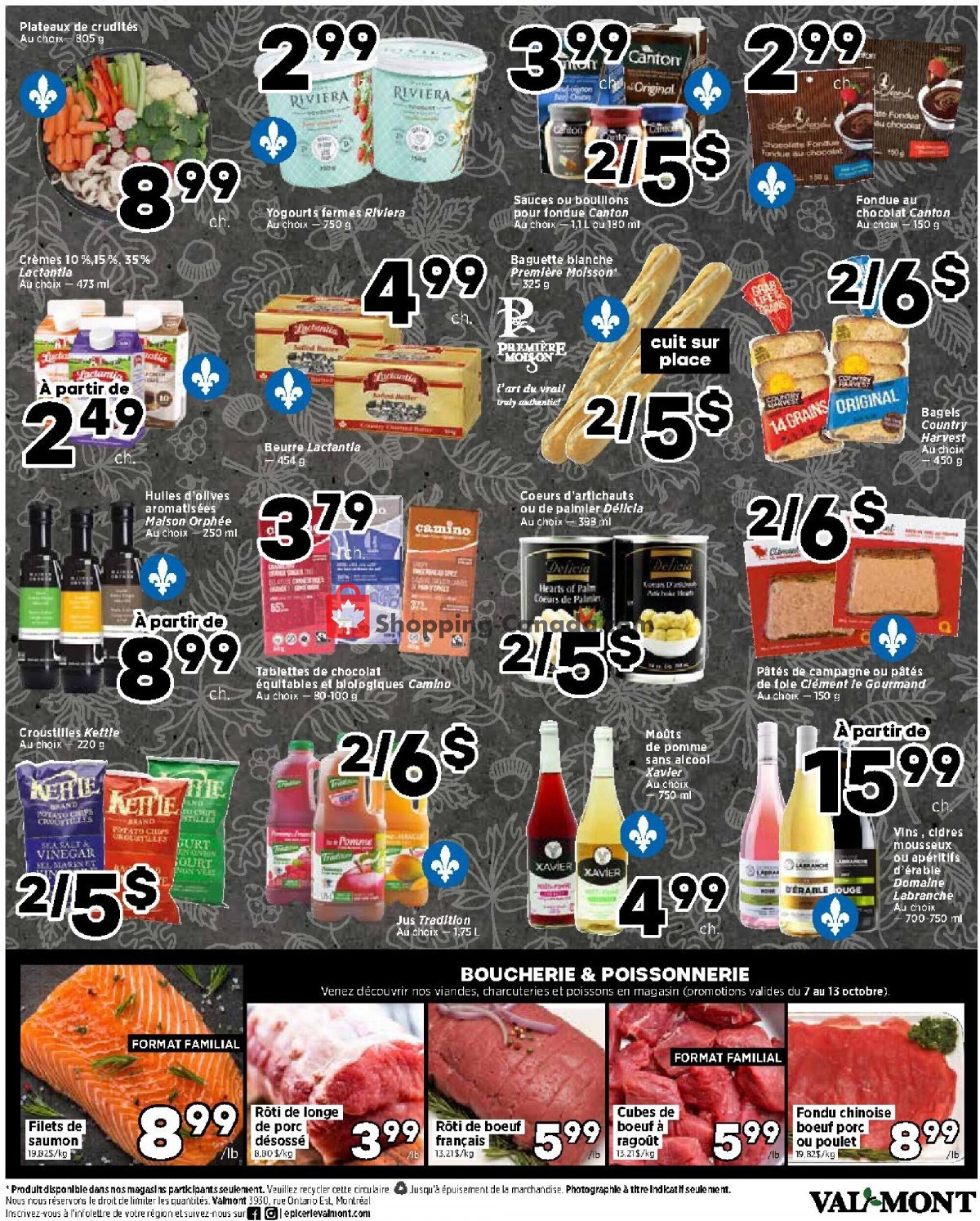 Val-Mont flyer from Thursday October 7, 2021 to Wednesday October 13, 2021 - page 3