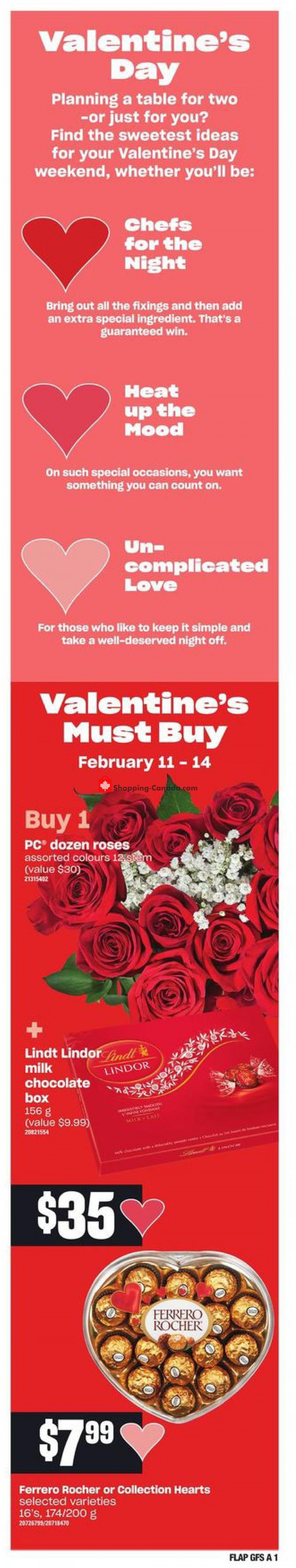 Valu Mart flyer from Thursday February 11, 2021 to Wednesday February 17, 2021 - page 1