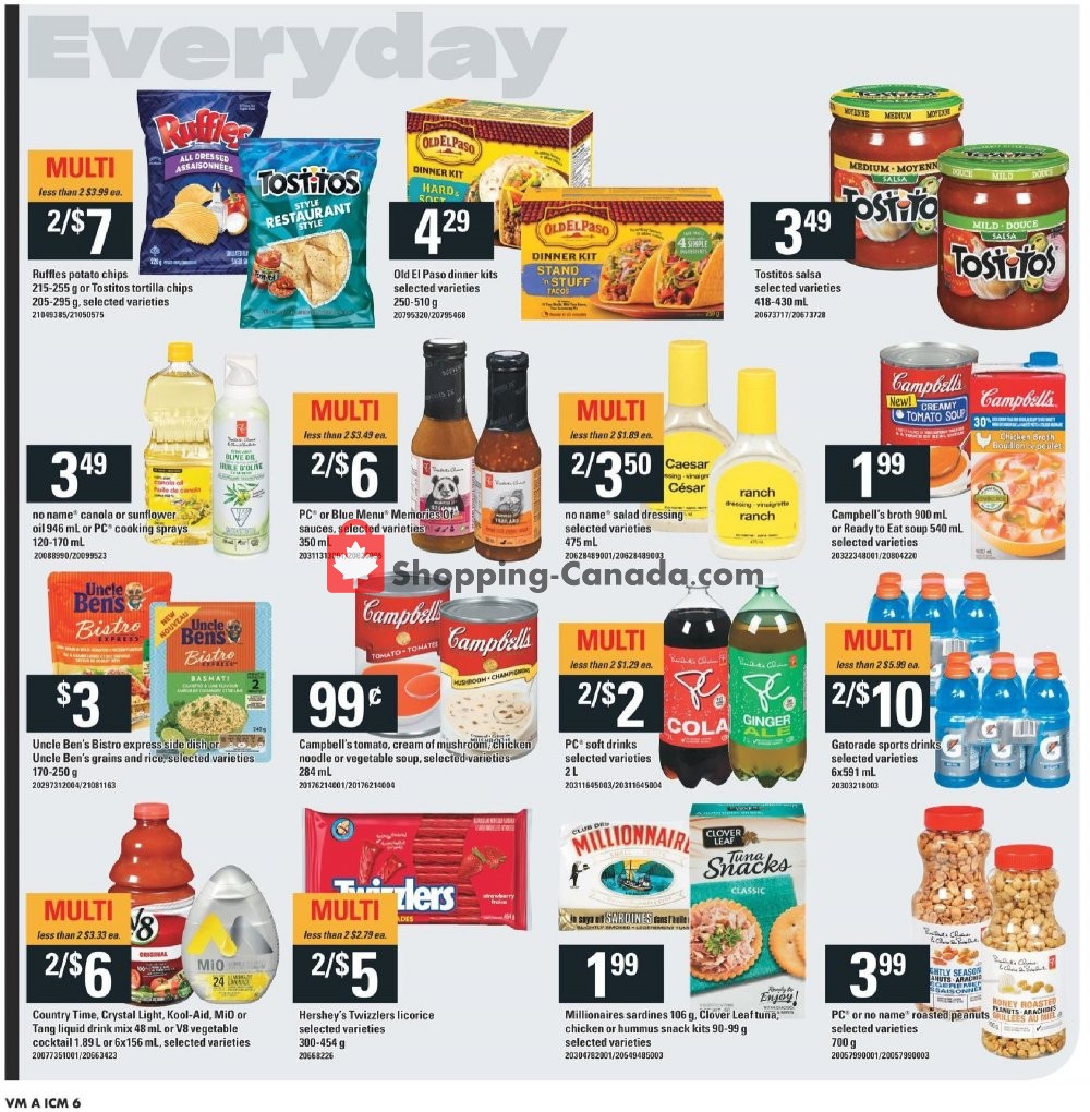 Valu Mart flyer from Thursday July 11, 2019 to Wednesday July 17, 2019 - page 6