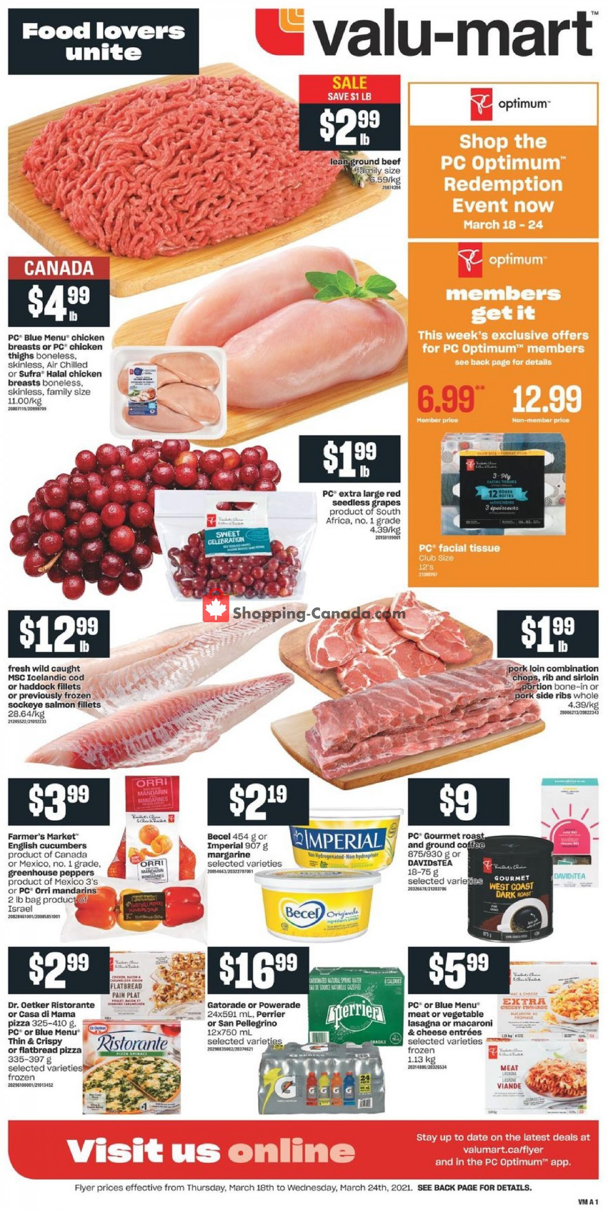 Valu Mart flyer from Thursday March 18, 2021 to Wednesday March 24, 2021 - page 3