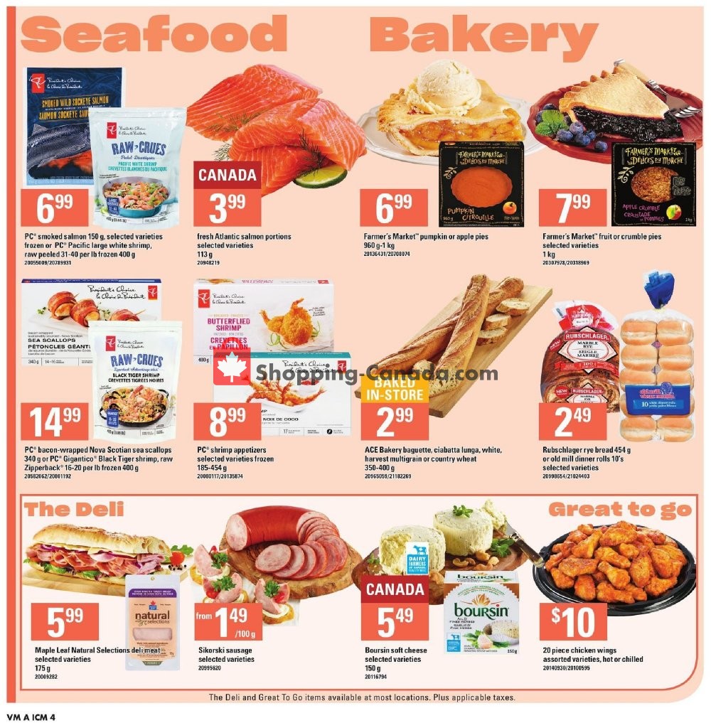 Valu Mart flyer from Thursday October 10, 2019 to Wednesday October 16, 2019 - page 4